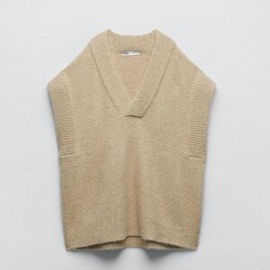 ZARA Sleeveless Sweater Vest